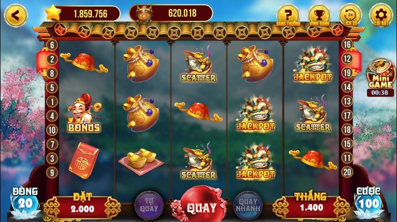 Top game nổ hũ uy tín